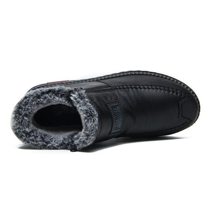 Ortho Fit Store Non-slip Winter Leather Boots Womens