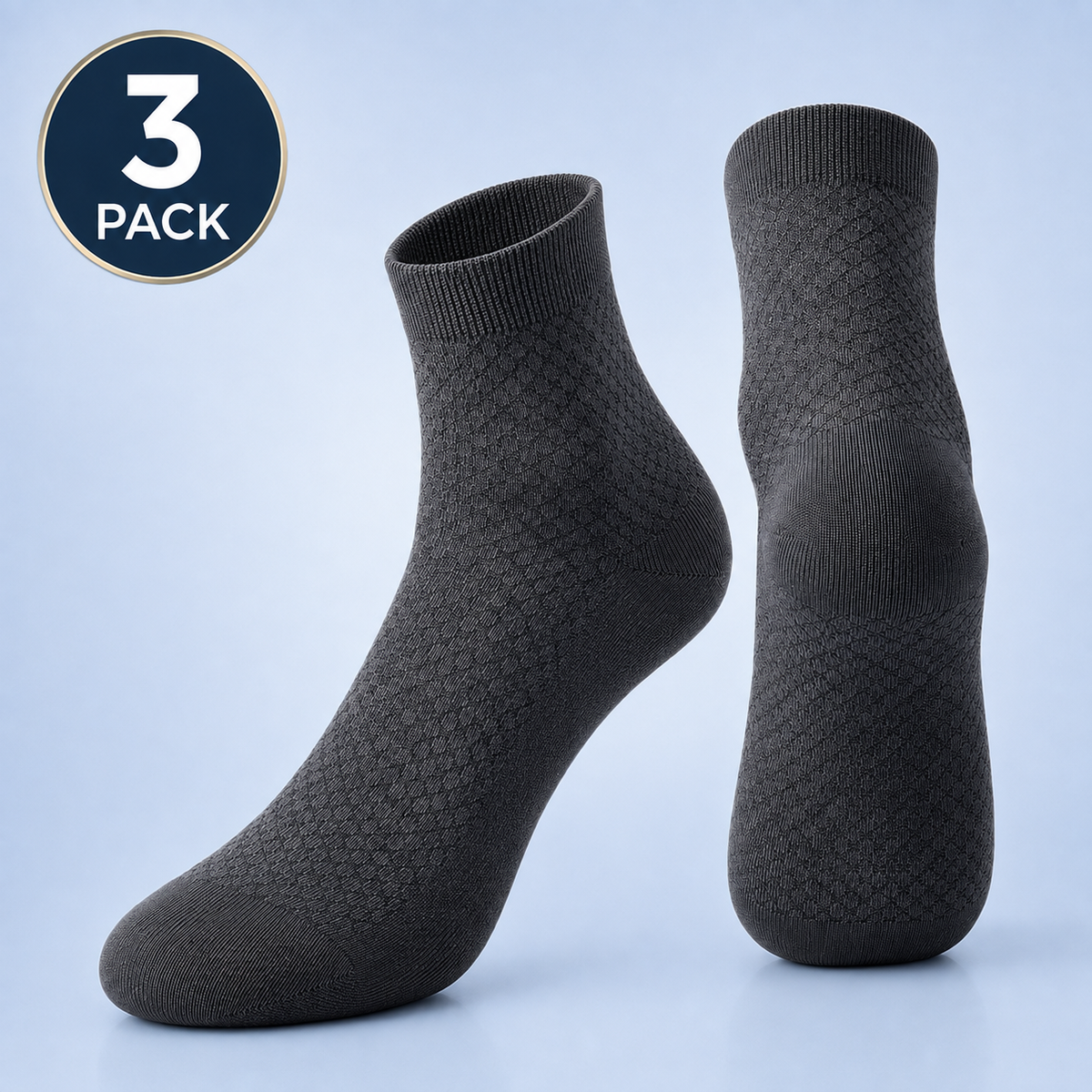 Ortho Fit Store™ Premium Bamboo Comfort Socks [3 Pack]