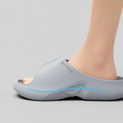 Men's Cushioned EVA Recovery Slides — Comfort Sandals for Tired Feet, Plantar Fasciitis & All-Day Wear