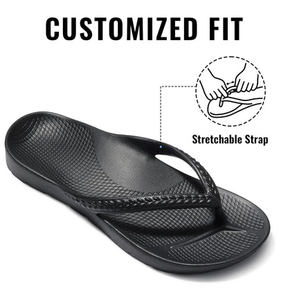 Orthopedic Arch Support Slide Sandals — Plantar Fasciitis Relief for Men & Women
