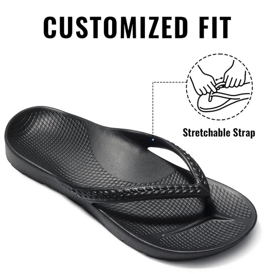 Orthopedic Arch Support Slide Sandals — Plantar Fasciitis Relief for Men & Women