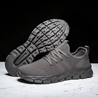 Men's Breathable Cushioned Running Shoes — Lightweight Comfort for Active Feet