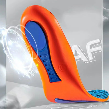 Super Soft Cushioned Running Insoles — Arch Support & Shock Absorption for All-Day Comfort