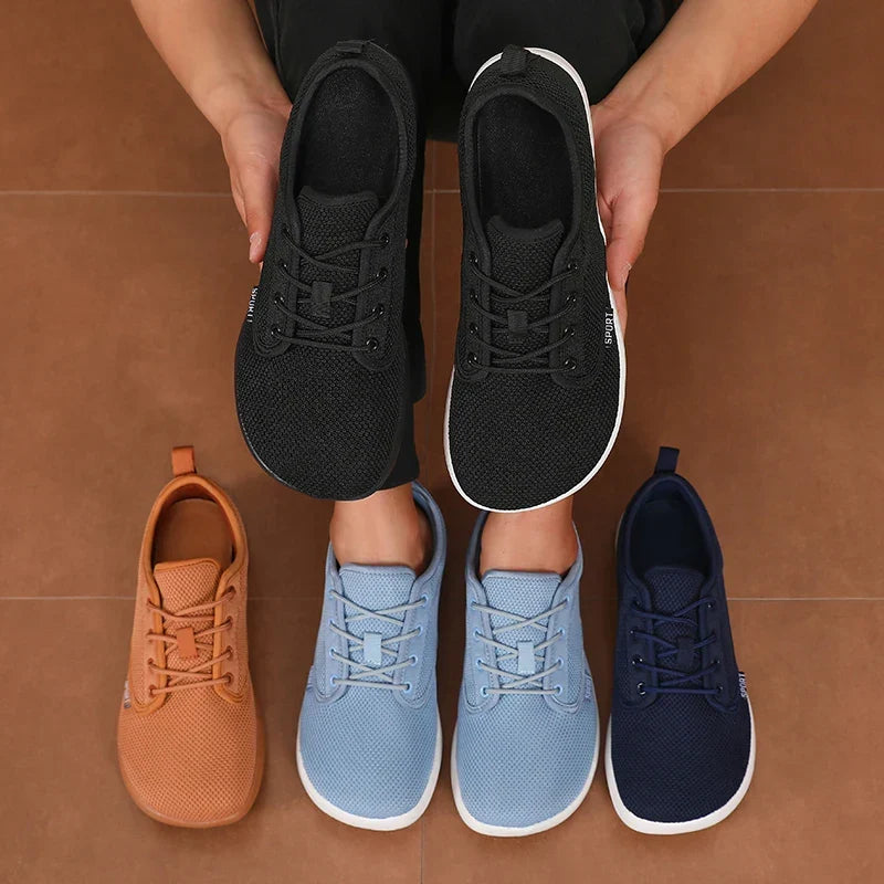 Wide Toe Box Comfort Sneakers — Relief for Bunions, Swollen Feet & Plantar Fasciitis