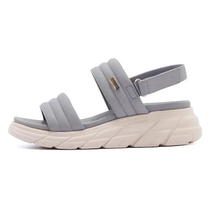 Women's Orthopedic Platform Sandals — Cushioned Arch Support, Wide Fit & Confident All-Day Height
