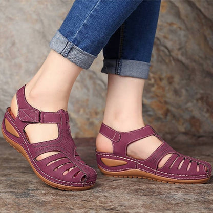 Ortho Fit Store Comfort Platform Sandals Womens