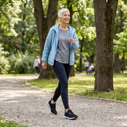 Hands-Free Slip-On Orthopedic Walking Shoes — No More Bending, No More Tying