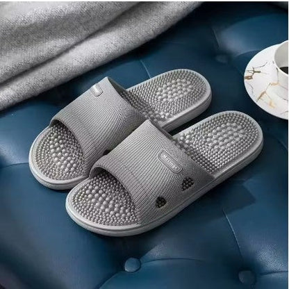 Non-Slip Massage Sole Slides — Cushioned Bathroom & Pool Sandals for Men & Women