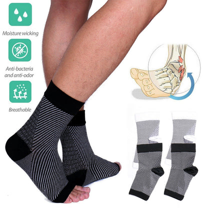 Ortho Fit Store Compressions Pain Relief Ankle Socks