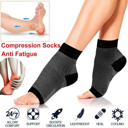 Ortho Fit Store Compressions Pain Relief Ankle Socks